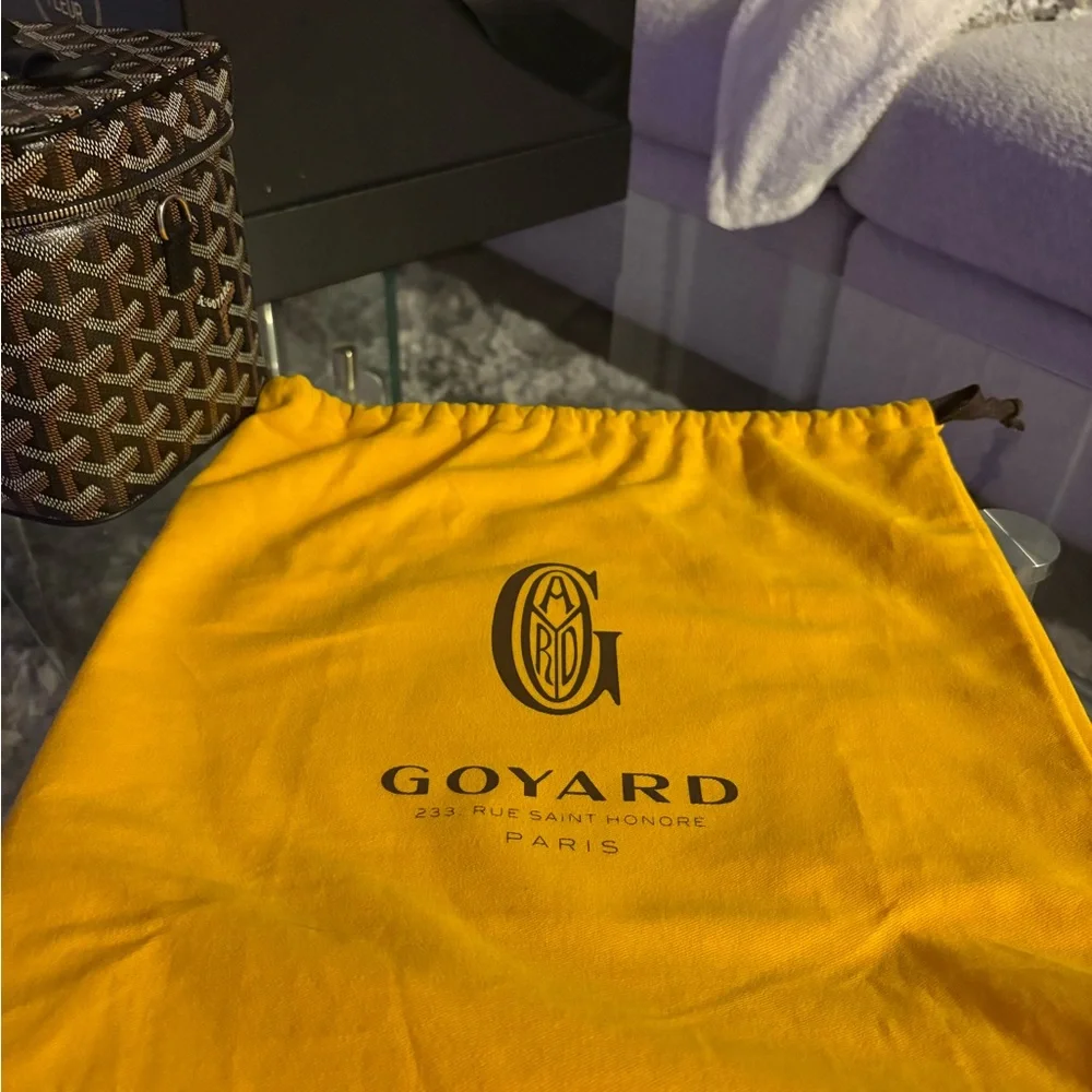 Goyard Black and Brown Monogram Case - Picture 5 of 5